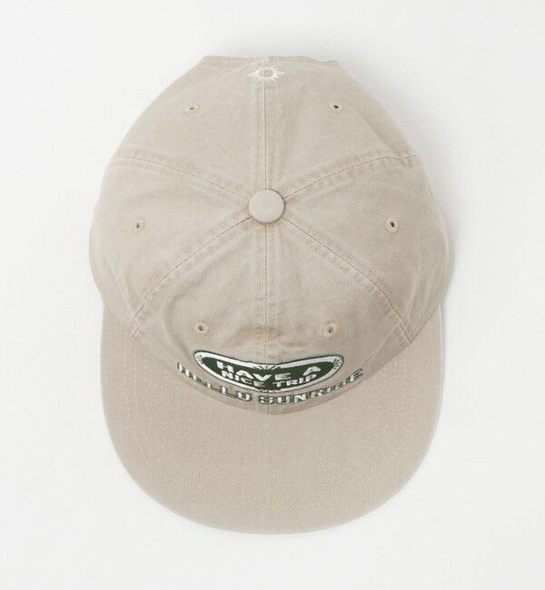 BEAUTY&YOUTH UNITED ARROWS「＜HELLO SUNRISE＞HAVE A NICE TRIP オーバル ロゴ キャップ」|キャップ・キャスケット|