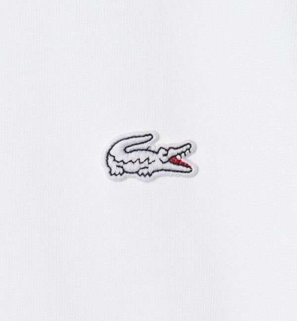 BEAUTY&YOUTH UNITED ARROWS「＜LACOSTE＞アウトライン クロック クルーネック Tシャツ」|Tシャツ・カットソー|