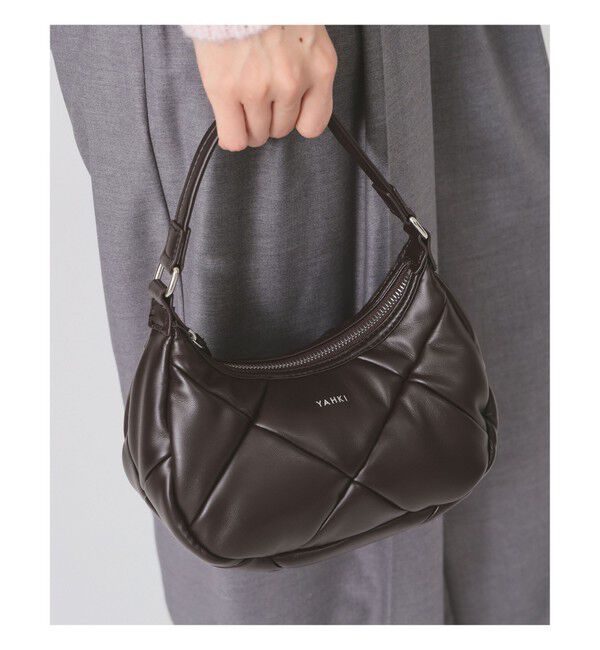 Ray BEAMS 「【WEB限定】YAHKI / YH-745 HAND BAG」|ハンドバッグ|D.BROWN