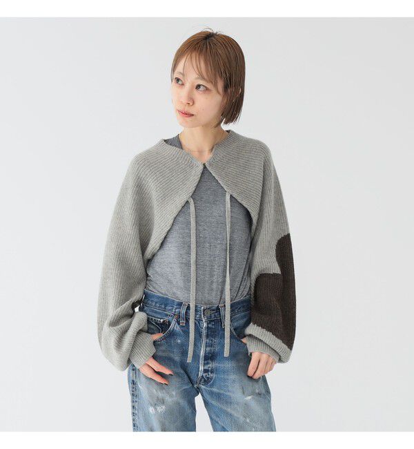 BEAMSBOY「maturely / ハート ボレロ」|ニット・セーター|