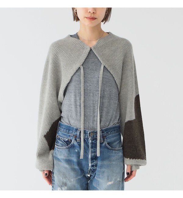 BEAMSBOY「maturely / ハート ボレロ」|ニット・セーター|