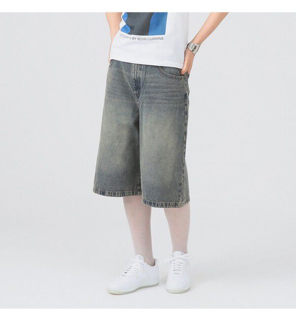 Ray BEAMS 「デニム ハーフ パンツ」|その他|