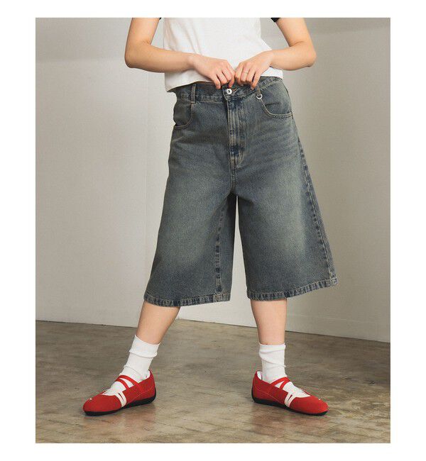 Ray BEAMS 「デニム ハーフ パンツ」|その他|