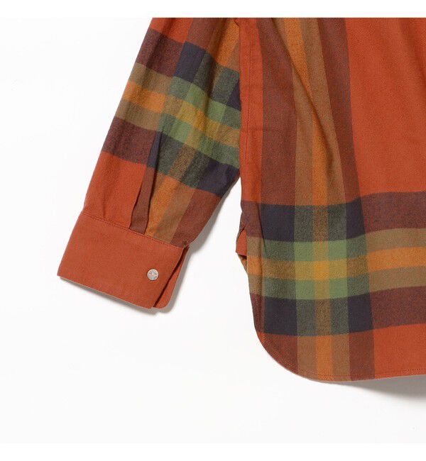 BEAMSBOY「ビッグ タータン バスク シャツ」|シャツ・ブラウス|