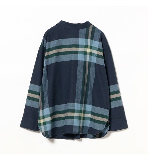 BEAMSBOY「ビッグ タータン バスク シャツ」|シャツ・ブラウス|