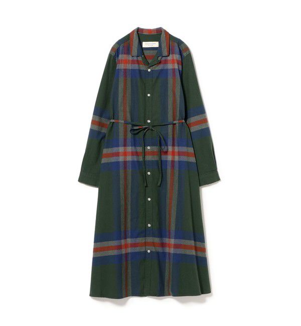 BEAMSBOY「ビッグ タータン ワンピース」|ワンピース|
