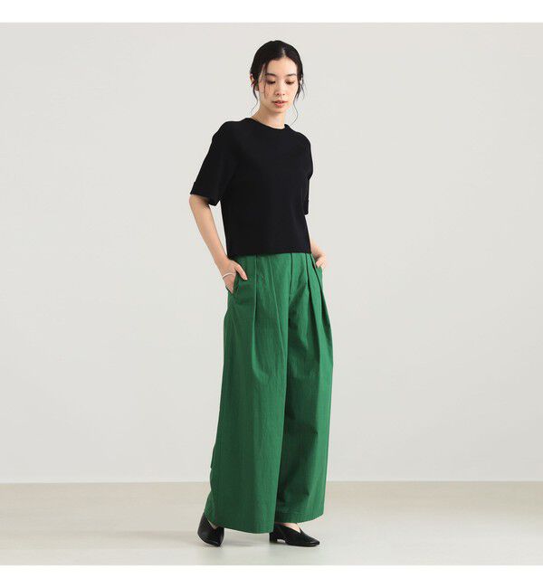 Demi-Luxe BEAMS 「AK+1 / 総針 ショート ニット」|ニット・セーター|