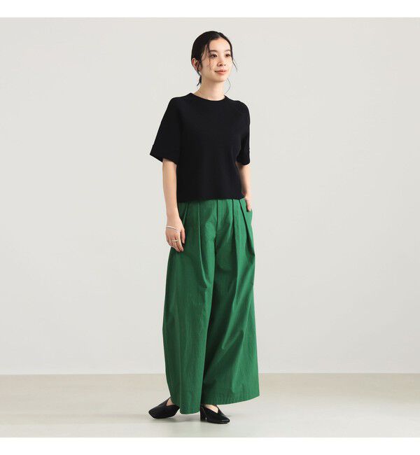 Demi-Luxe BEAMS 「AK+1 / 総針 ショート ニット」|ニット・セーター|