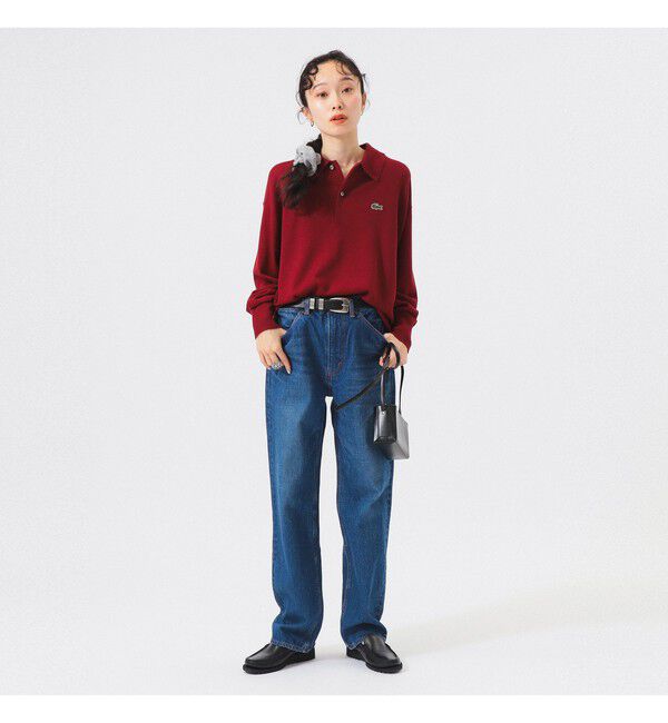 BEAMSBOY「【別注】LACOSTE / ニット ポロシャツ」|ニット・セーター|