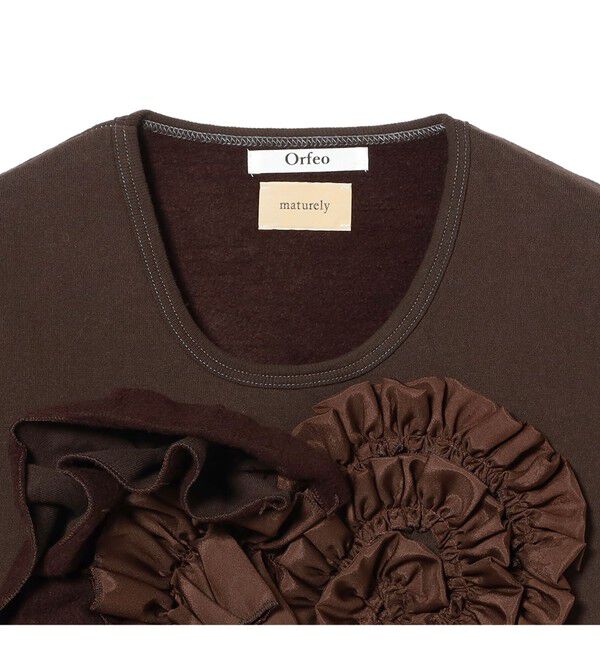 BEAMSBOY「【別注】orfeo &times; maturly / ハート フリル スウェットシャツ」|スウェット・ジャージ|