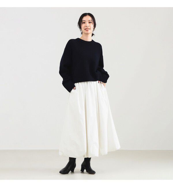 Demi-Luxe BEAMS 「7ゲージ ウール クルーネック プルオーバー」|ニット・セーター|