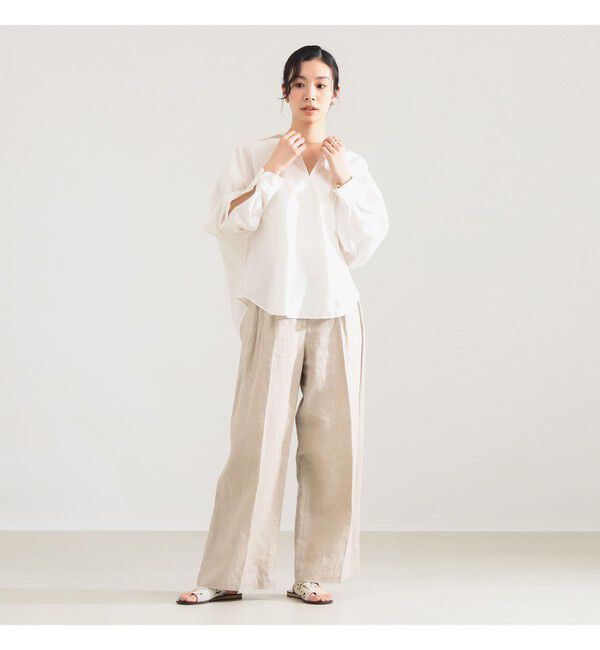 Demi-Luxe BEAMS 「TICCA / スキッパー シャツ」|シャツ・ブラウス|