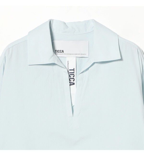 Demi-Luxe BEAMS 「TICCA / スキッパー シャツ」|シャツ・ブラウス|