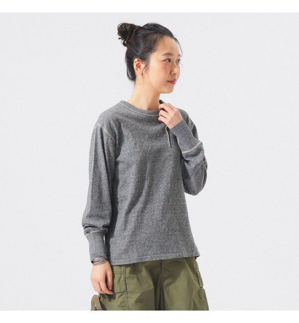 BEAMSBOY「【別注】Healthknit / クルーネック ロングスリーブ Tシャツ」|Tシャツ・カットソー|
