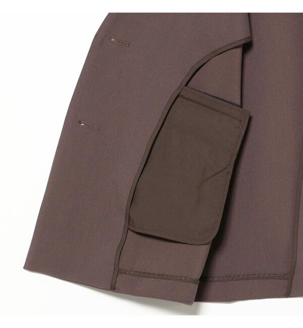 Ray BEAMS 「2ボタン シングル ノースリーブ ジレ」|ベスト・ジレ|