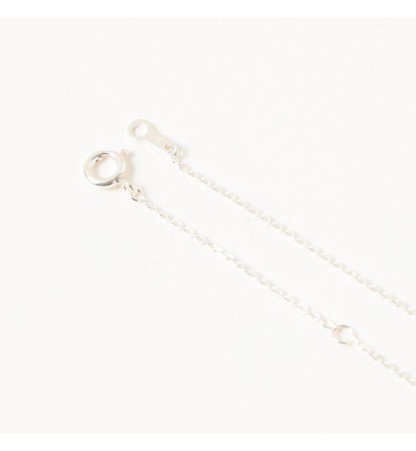 Ray BEAMS 「シルバー 淡水 三角パール ネックレス」|ネックレス|