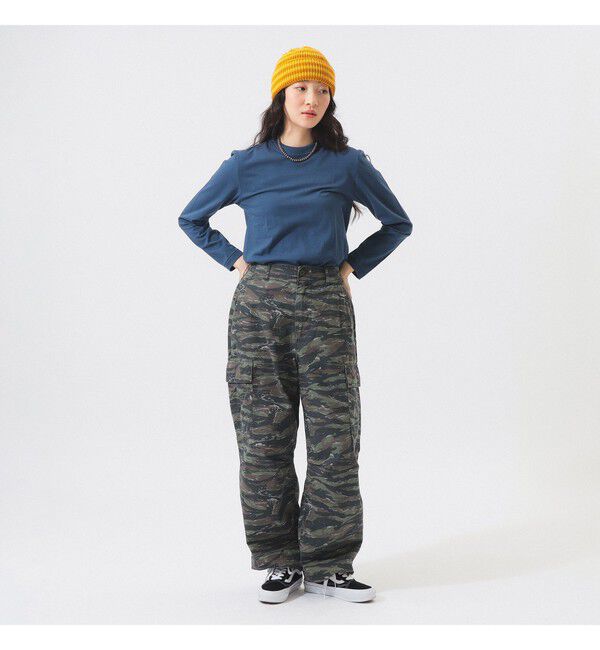 BEAMSBOY「リップストップ ミリタリー パンツ」|チノ|