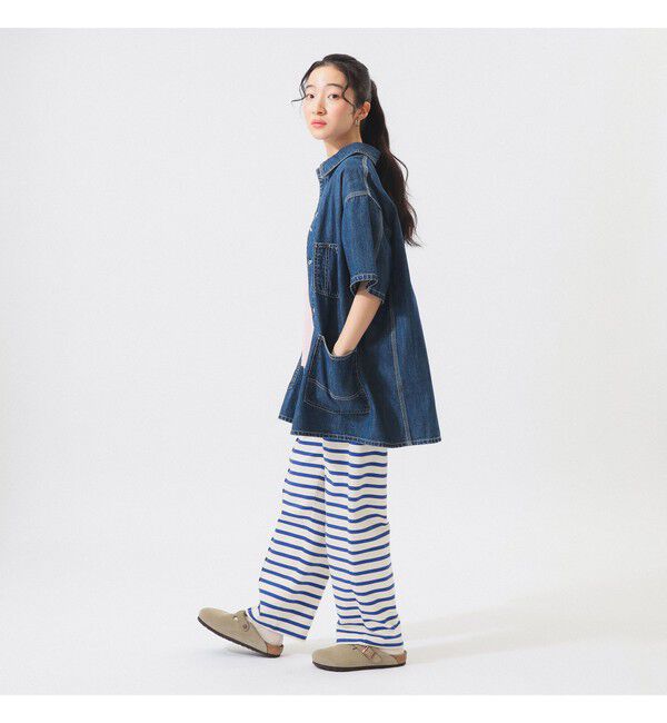 BEAMSBOY「デニム カバーオール ショートスリーブ」|ブルゾン・スタジャン|