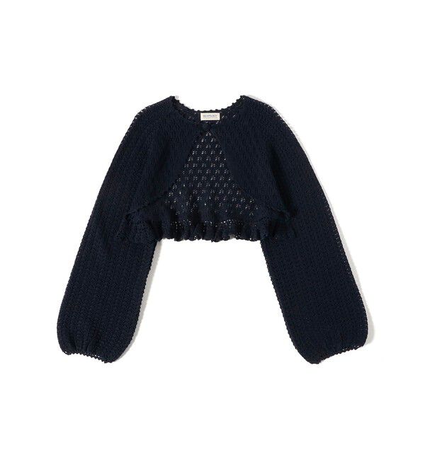 BEAMSBOY「レース ニット ボレロ」|ニット・セーター|