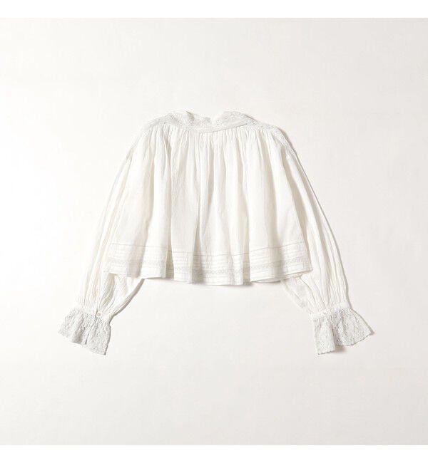 BEAMSBOY「ヴィンテージ レース ブラウス」|シャツ・ブラウス|