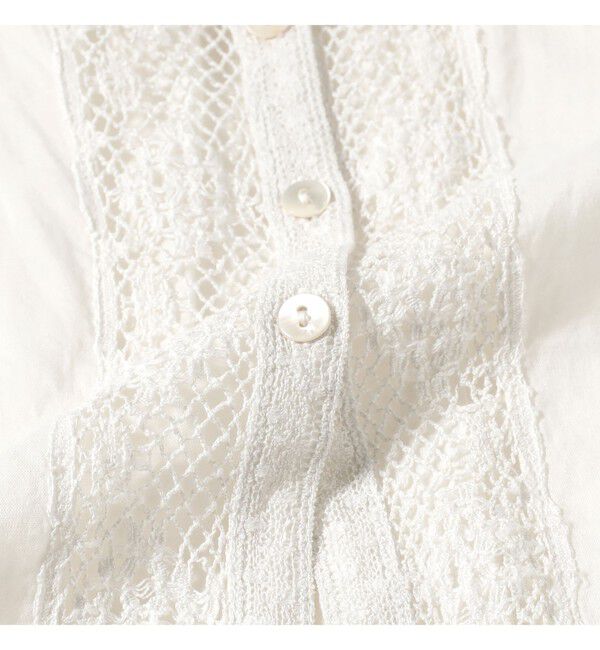 BEAMSBOY「ヴィンテージ レース ブラウス」|シャツ・ブラウス|