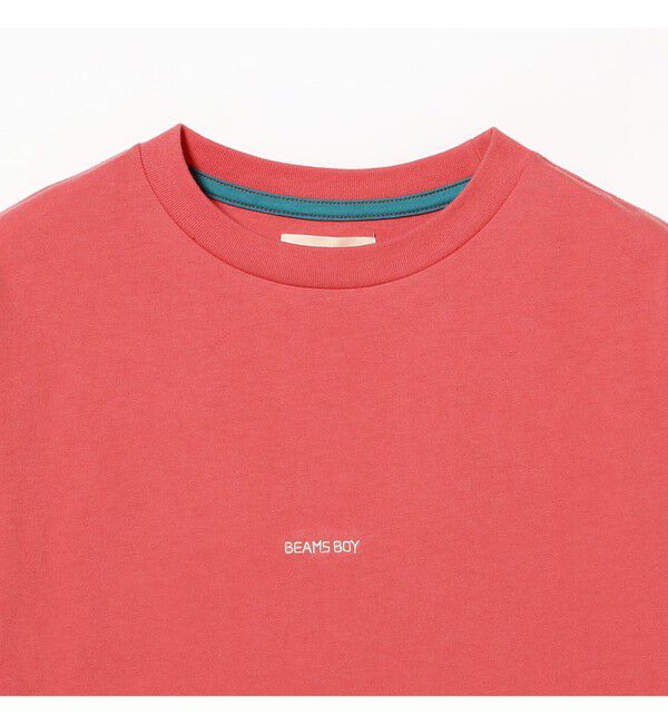 BEAMSBOY「ボーイ エンブロイダリー クルー Tシャツ」|Tシャツ・カットソー|