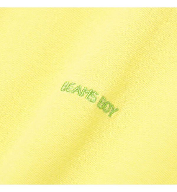 BEAMSBOY「ボーイ エンブロイダリー クルー Tシャツ」|Tシャツ・カットソー|