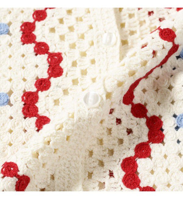 Ray BEAMS 「ウェーブ ストライプ ニット シャツ」|ニット・セーター|