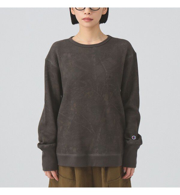 Ray BEAMS 「【別注】Champion / ツリー サーマル Tシャツ」|Tシャツ・カットソー|