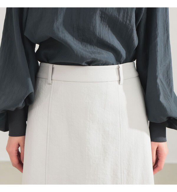 Demi-Luxe BEAMS 「AK+1 / フロント 切り替え スカート」|スカート|