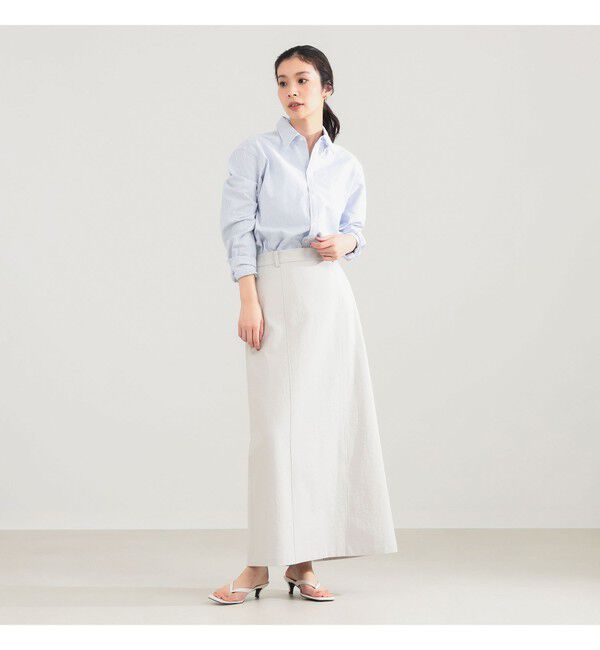 Demi-Luxe BEAMS 「AK+1 / フロント 切り替え スカート」|スカート|