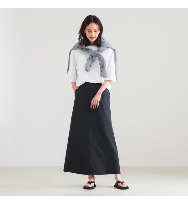Demi-Luxe BEAMS 「AK+1 / フロント 切り替え スカート」|スカート|