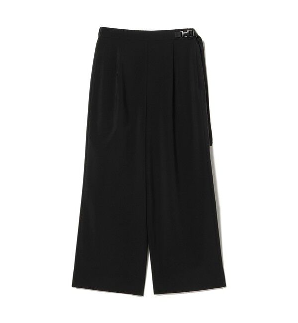 Demi-Luxe BEAMS 「AK+1 / シアー サイドベルト パンツ」|チノ|