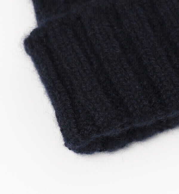 BEAMS PLUS「BEAMS PLUS / カシミヤ リブ ニットキャップ」|ニット帽|