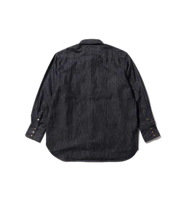 BEAMS PLUS「ダブルダイ デニム ウエスタン シャツ」|シャツ・ブラウス|