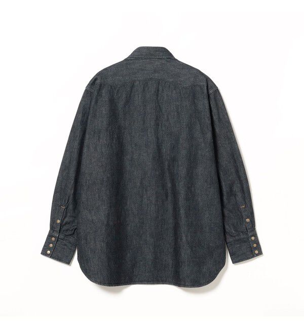 BEAMS PLUS「ダブルダイ デニム ウエスタン シャツ」|シャツ・ブラウス|