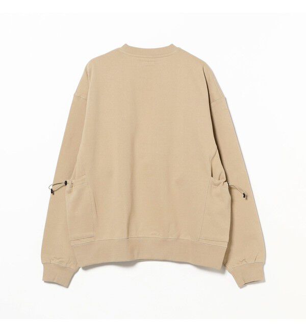 BEAMS「サイドポケット クルーネック スウェット」|スウェット・ジャージ|