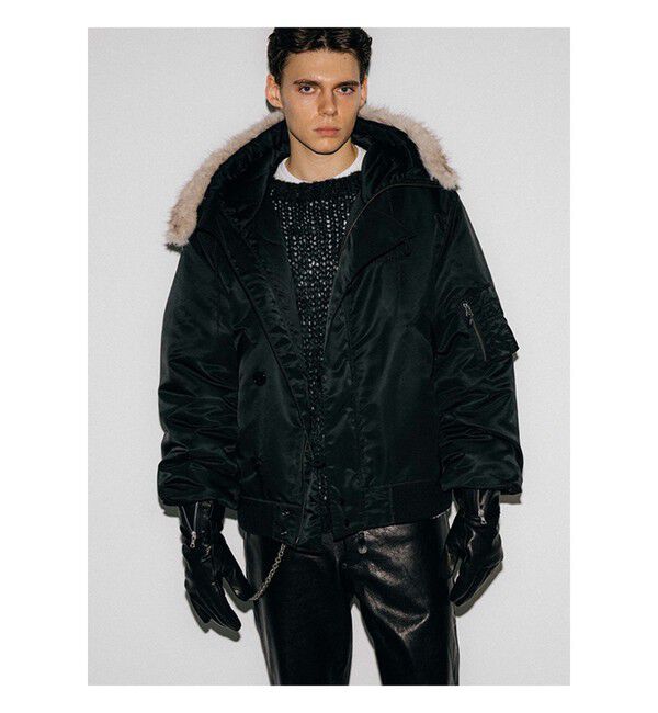 BEAMS「【別注】WILD THINGS / N-2B Flight Jacket」|ブルゾン・スタジャン|