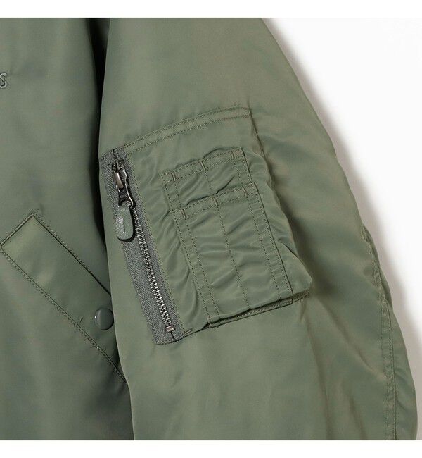 BEAMS「【別注】WILD THINGS / N-2B Flight Jacket」|ブルゾン・スタジャン|