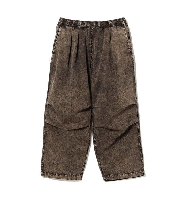 BEAMS「フェード バルーンパンツ 【ワイドストレートフィット】」|チノ|