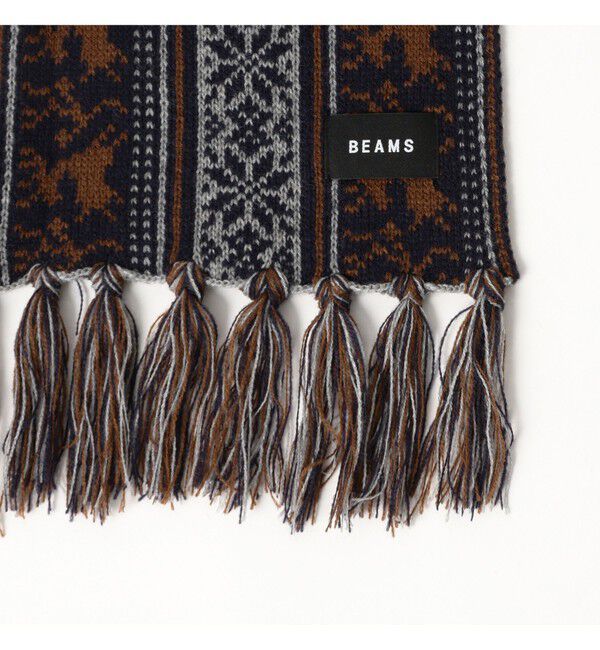 BEAMS「ホリデー マフラー」|マフラー|