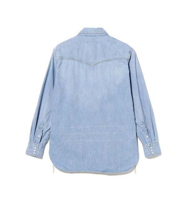 BEAMS PLUS「【別注】REMI RELIEF / Denim Western shirt Classic Fit  Fade Indigo」|シャツ・ブラウス|