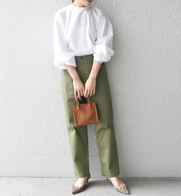 SHIPS for women「【WEB限定】ストレッチ ベーシック ベイカー パンツ」|その他|