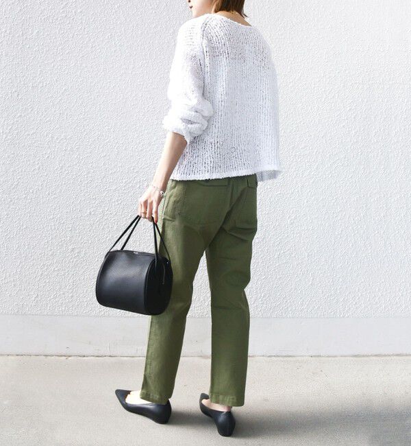 SHIPS for women「【WEB限定】ストレッチ ベーシック ベイカー パンツ」|その他|