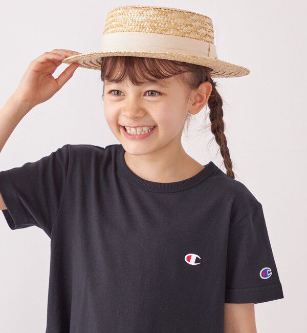 SHIPS any「SHIPS any: ストロー ボーターハット<KIDS>◇」|ハット|