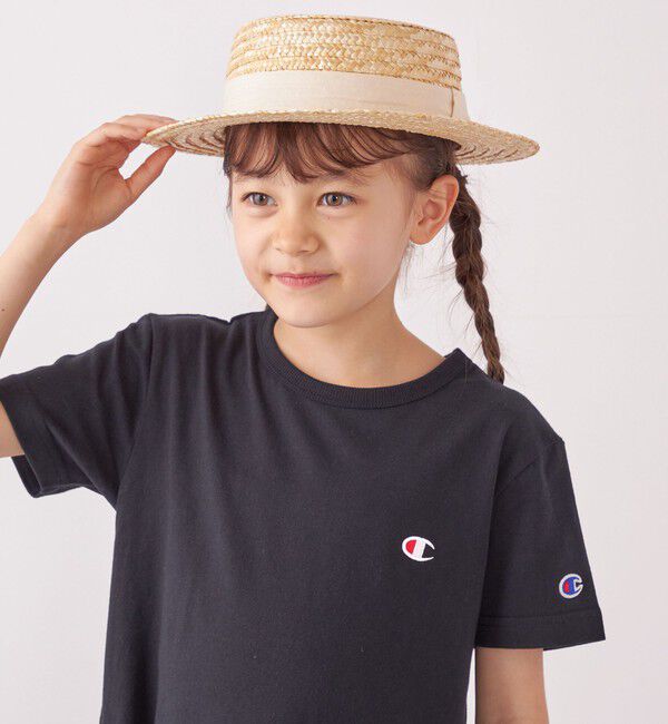 SHIPS any「SHIPS any: ストロー ボーターハット<KIDS>◇」|ハット|