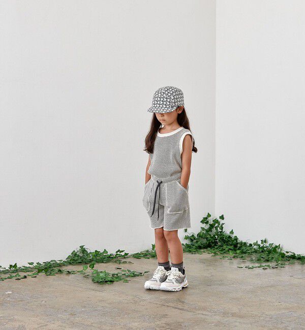 SHIPS KIDS「MOUN TEN.:95～140cm / バイカラー ワッフル ショーツ」|その他|