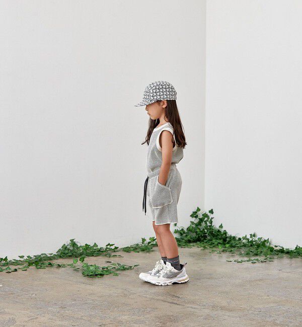 SHIPS KIDS「MOUN TEN.:95～140cm / バイカラー ワッフル ショーツ」|その他|