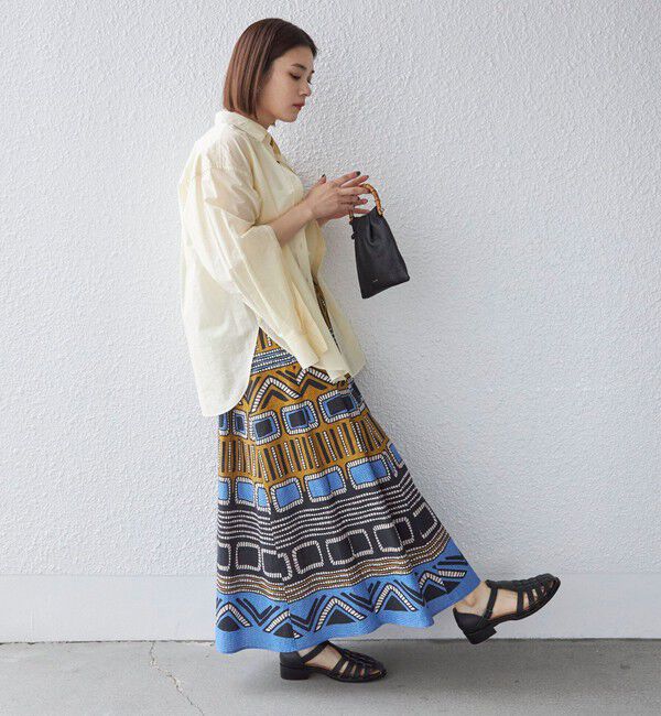 SHIPS for women「〈手洗い可能〉綿 ナイロン シアー オーバー シャツ ◇」|シャツ・ブラウス|