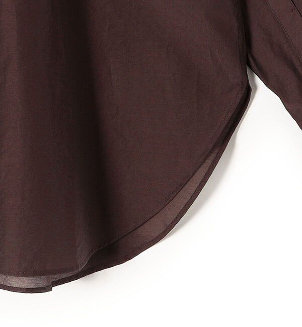 SHIPS for women「〈手洗い可能〉綿 ナイロン シアー オーバー シャツ ◇」|シャツ・ブラウス|